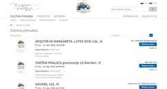 Desktop Screenshot of lgl.mojekarte.si